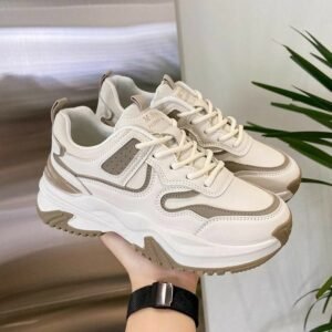 Cream and beige